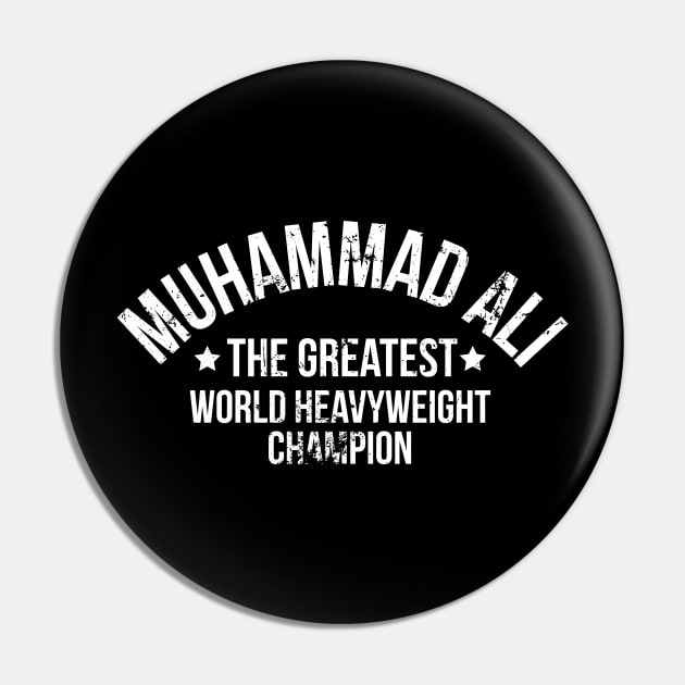 Muhammad Ali The Greatest Worl Heavyweight Champion Pin by Aldebaran