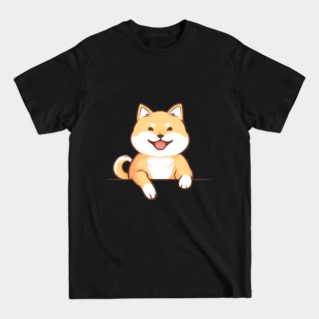 Discover Shiba Inu Table Blue - Shiba Inu Dog - T-Shirt