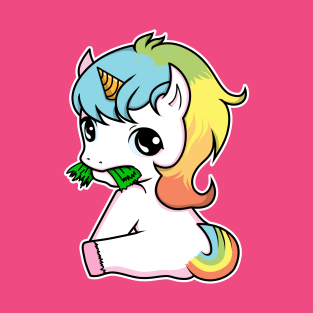 Cute and Adorable Unicorn Apparel / T shirt Tee Gift T-Shirt