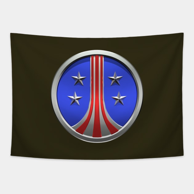 USCM Emblem 3D Tapestry by CCDesign