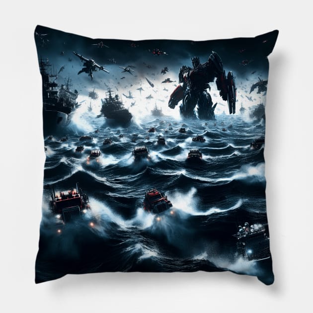 Transformers Knight #20 Pillow by meowyaya