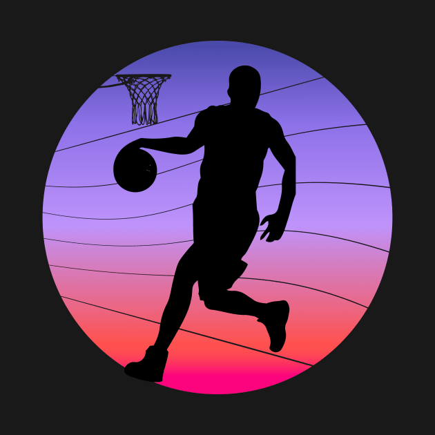 Basketball retro vintage style by GameOn Gear