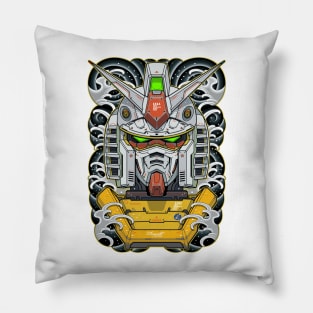 Gundam Cool Tattoo Pillow