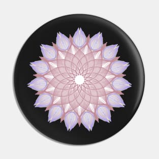 Before Autumn Comes Mandala Pin