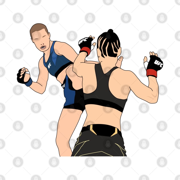 namajunas kick the zhang by rsclvisual