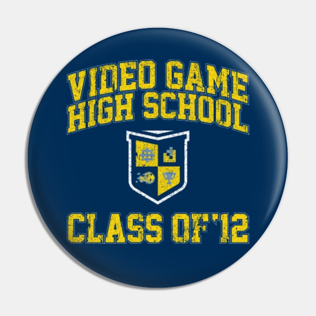 Video Game High School Class of 12 Pin by huckblade