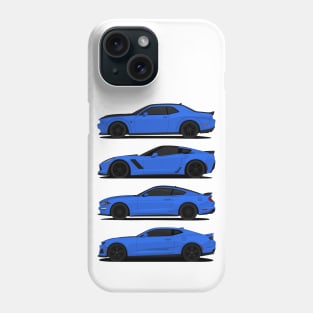 AMERICAN MUSCLE BLUE Phone Case