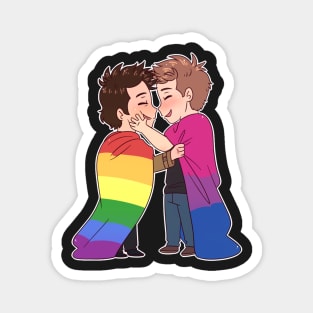 Pride Destiel Magnet