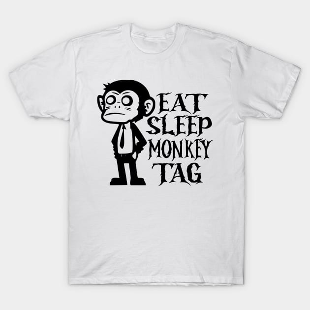 Gorilla Tag VR Gamer Shirt for Kids, Teen Eat Sleep Gorilla unisex