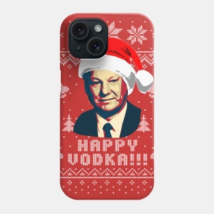 Boris Yeltsin Happy Vodka Phone Case