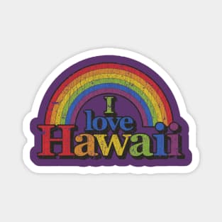 I Love Hawaii 1982 Magnet