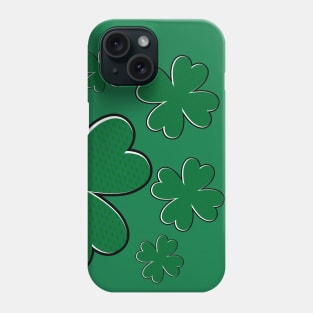 Leaf clover. Lucky clover Phone Case