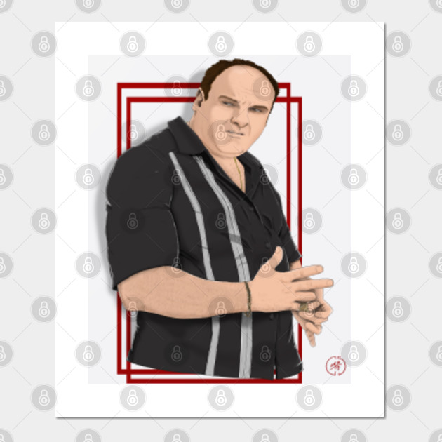 Tony Soprano Sopranos Posters And Art Prints Teepublic Au