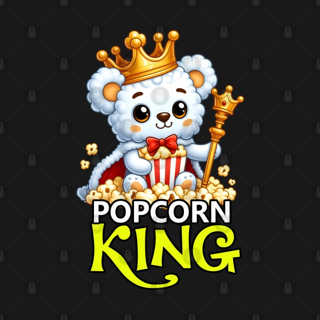 King popcorn Bear by Teddy Club