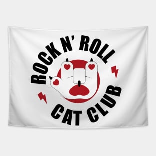 Rock and Roll Cat Club Tapestry