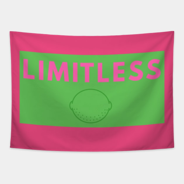 Limitless Lime Tapestry by aybe7elf