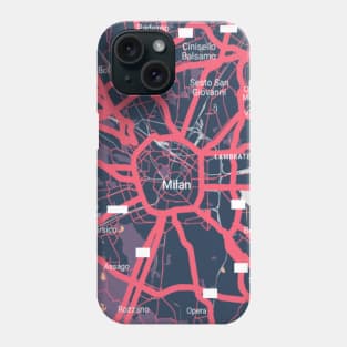 Milan colour map Phone Case