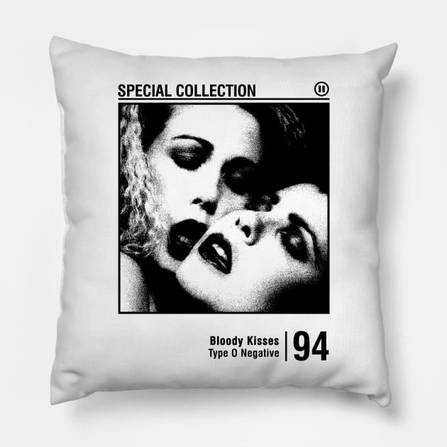 Bloody Kisses Pillow by Origin.dsg