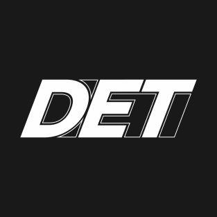 DET Detroit White T-Shirt