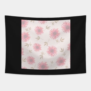 Pastel Sunflower field Tapestry