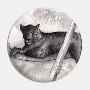 Black Leopard Pin