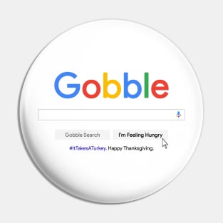 Gobble Search - I'm Feeling Hungry Pin