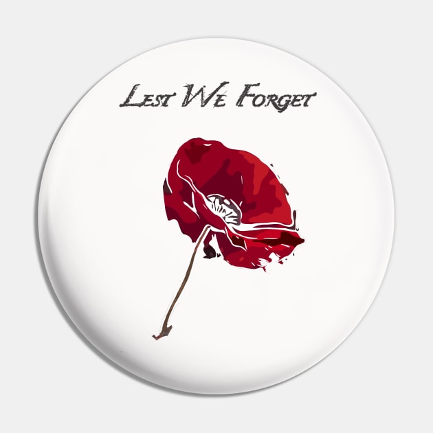 Fasbytes Remembrance Day Lest we forget Pin by FasBytes