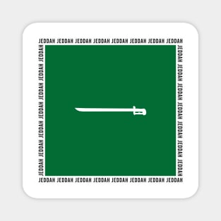 Jeddah F1 Circuit Stamp Magnet