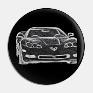 Chevrolet Corvette C6 Pin