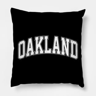 oakland football Pillow