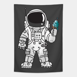 Astronaut Ice Cream Tapestry