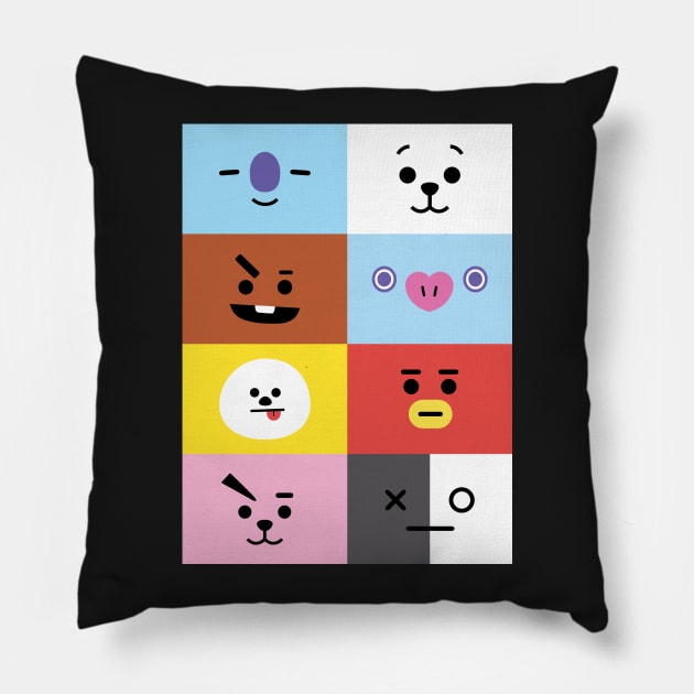 BT21 ALL-IN-ONE Pillow by YoshFridays