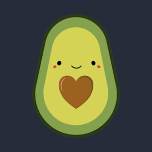 Cute and kawaii foodie avocado T-Shirt