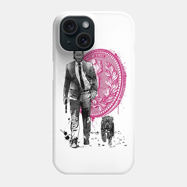 John Wick - The Continental Hotel Phone Case by copacoba