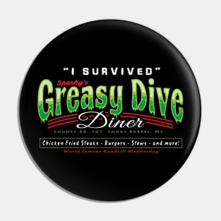 Greasy Dive Diner Pin