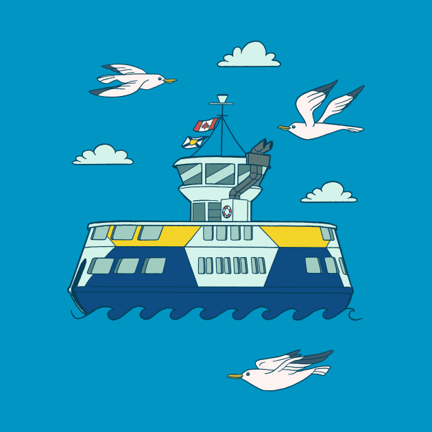 Halifax Ferry by Carabara Designs