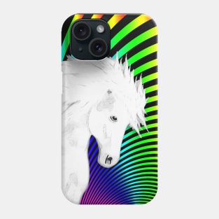 Horse Lovers Magical White Horse Phone Case