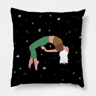 Floating in space Pillow