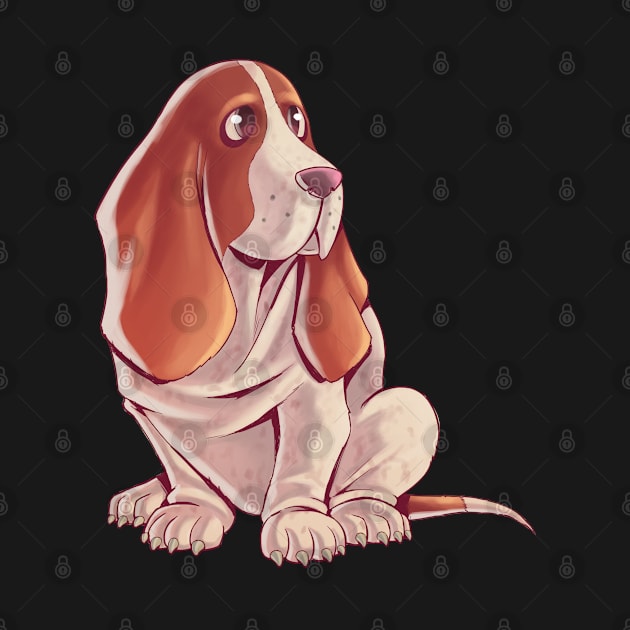 I Love My Basset Hund by MauroAlbatros