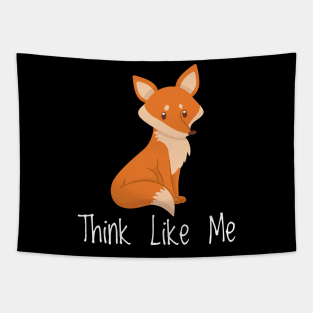 Fox CARTOON ILLUSTRATION lovely gift Tapestry