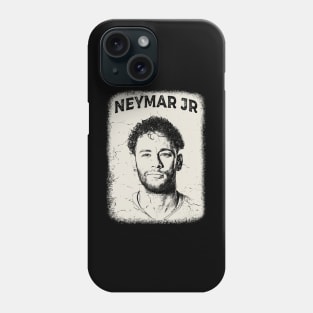 Vintage Distressed Neymar Jr Phone Case