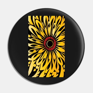 Yellow Flower Pin