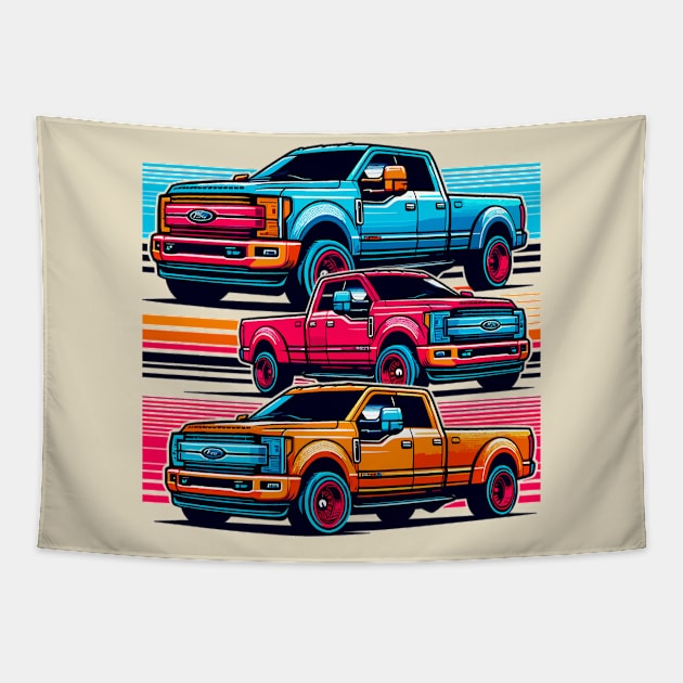 Ford F350 Tapestry by Vehicles-Art