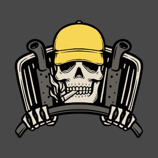 Skull Truck Driver T-Shirt