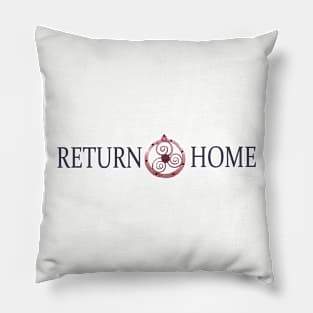 Return Home Logo Text Only Pillow