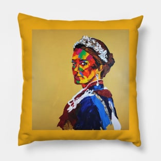 Kate Middleton The Duchess Portrait Painting 666 Pillow