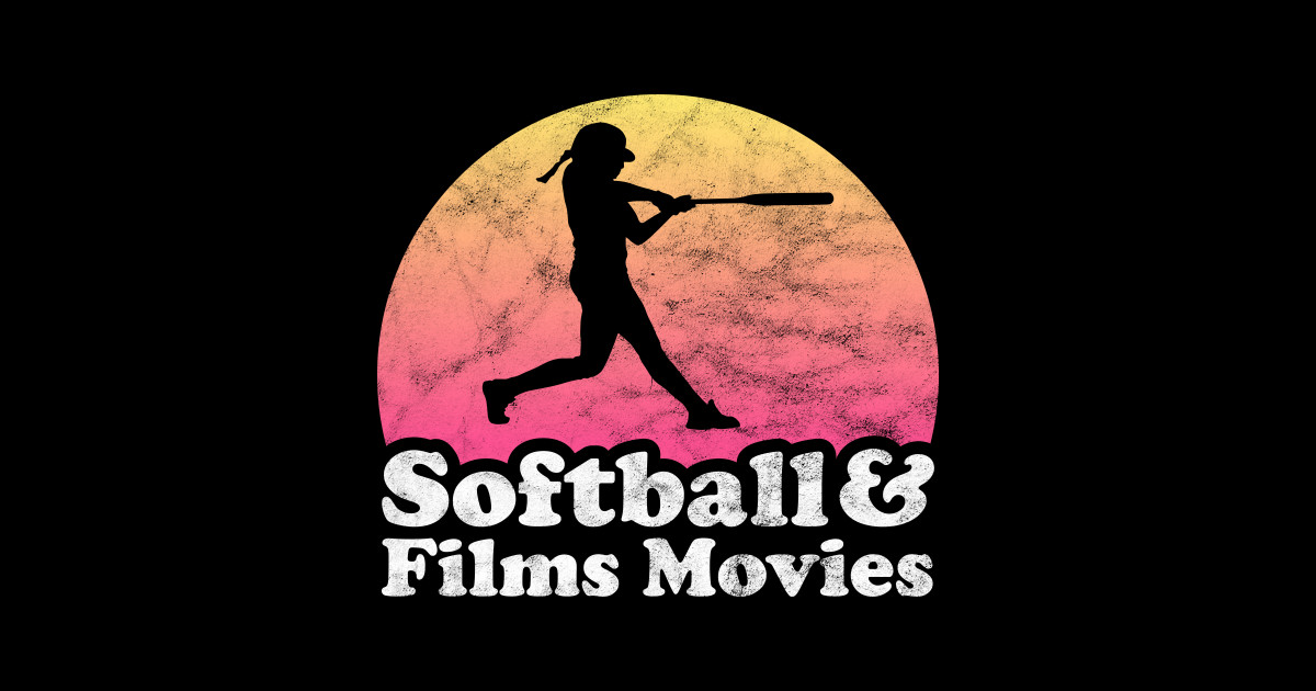 Softball and Films Movies Gift for Softball Players Fans and Coaches