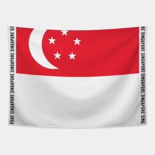 Singapore F1 Circuit Stamp Tapestry