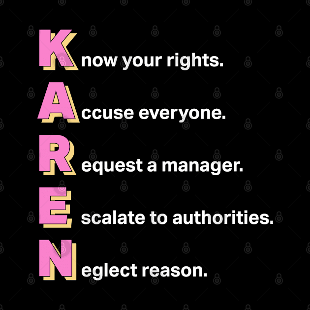 Karen Acronym by deadright