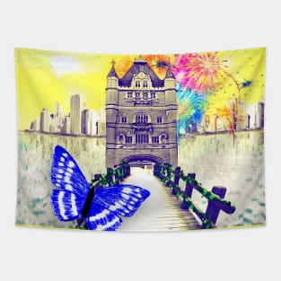 London Bridge Tower Tapestry